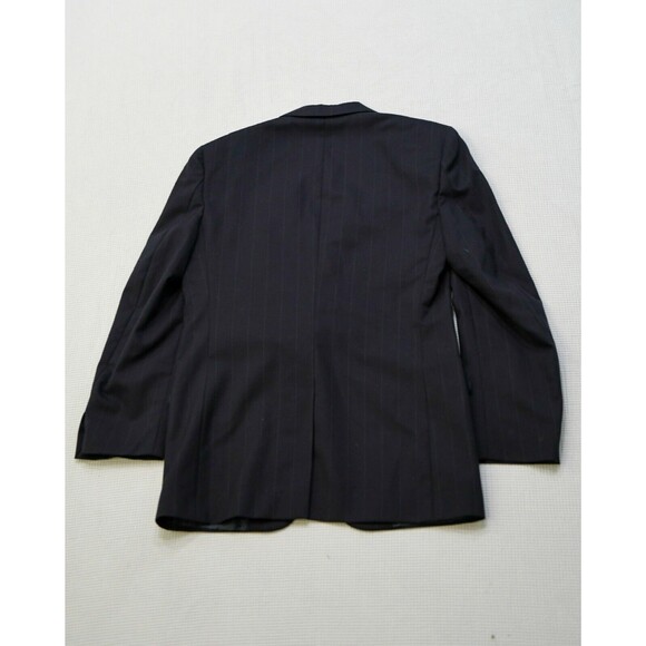 Burberry Vintage Wool Blazer Charcoal Mens 80s 90s Sportcoat EUC - Picture 3 of 5